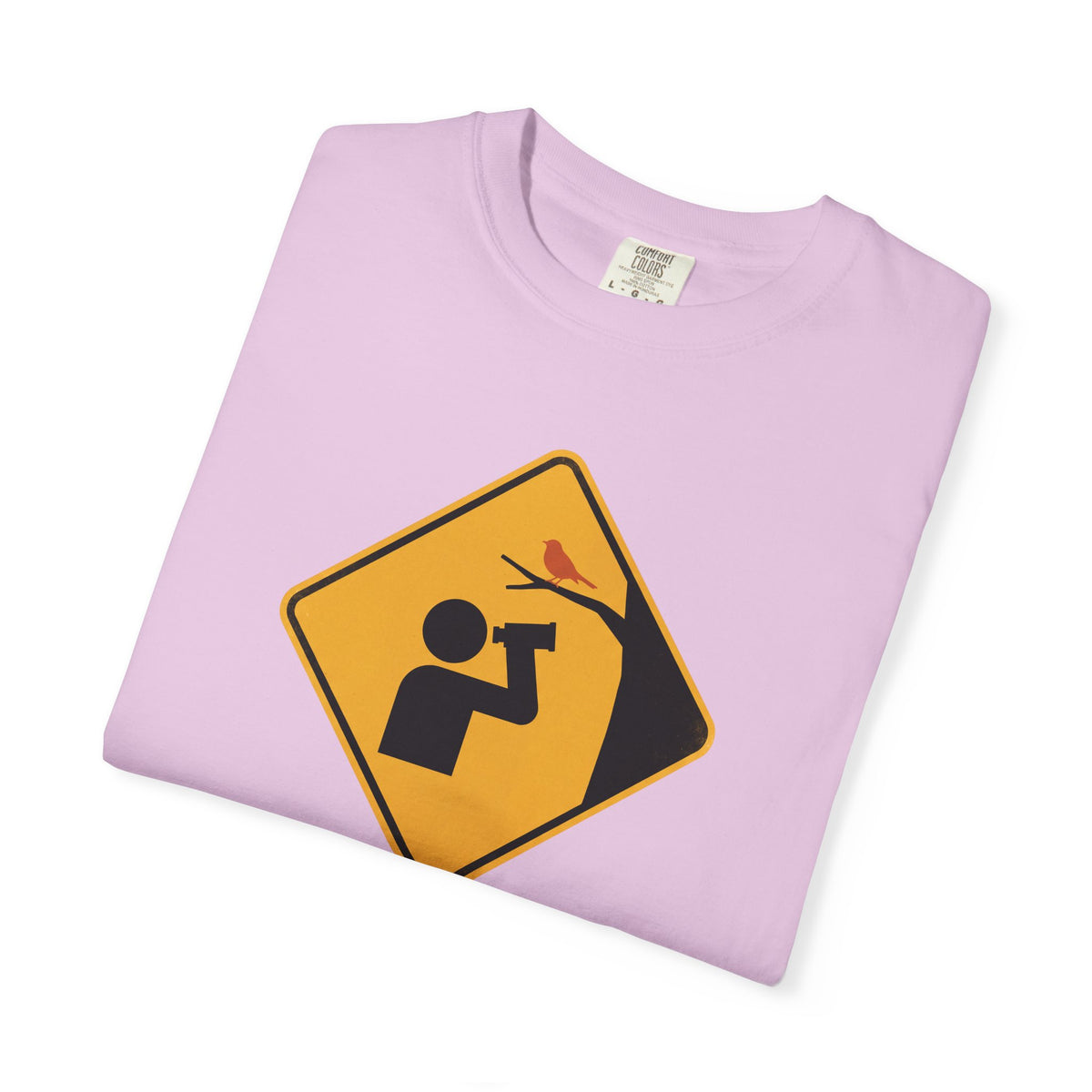 T‑Shirt — Caution: May Stop Mid‑Conversation For Birds (Birdwatching Humor)