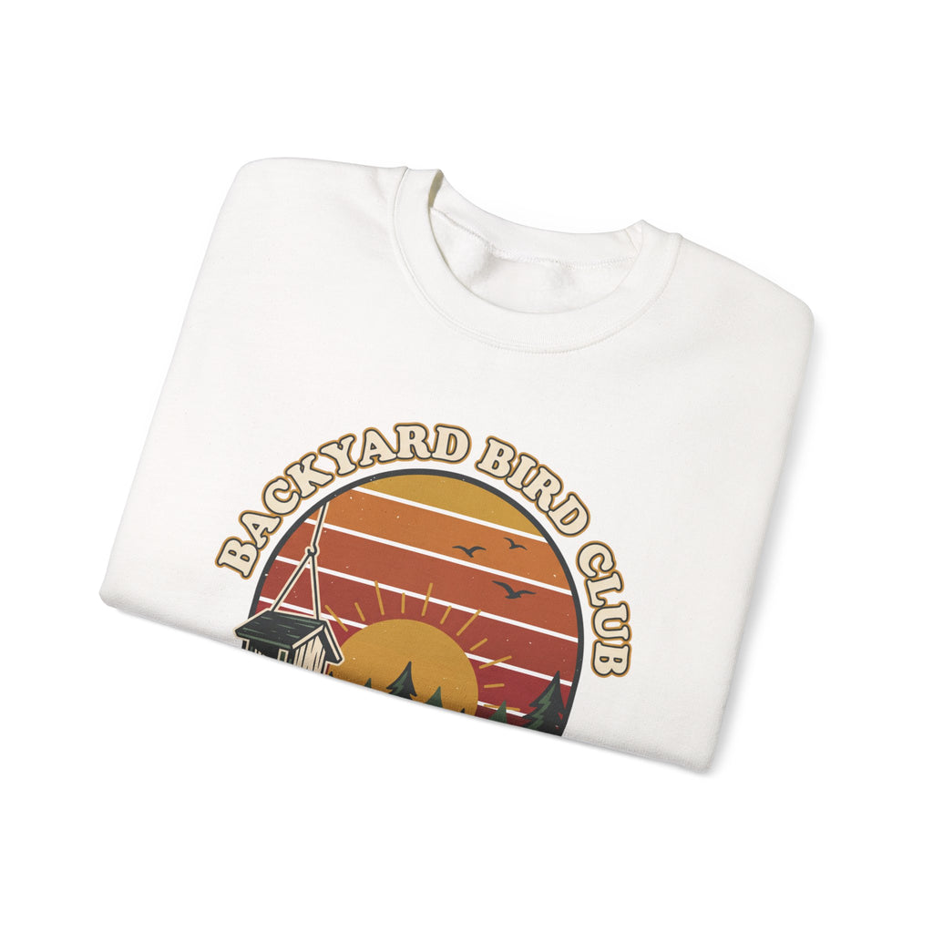 Backyard Bird Club Crewneck Sweatshirt – Retro Birding Club