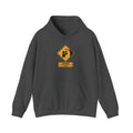 Caution: May Stop Mid-Conversation for Birds Hoodie — Funny Birding Road Sign Pullover