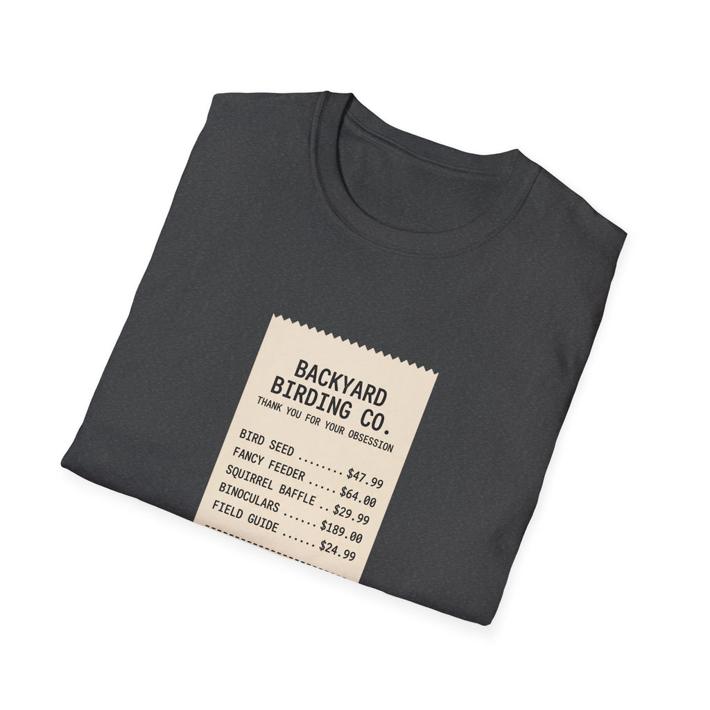Backyard Birding Co. Tee — “Total: Worth It” Birdwatcher T-Shirt