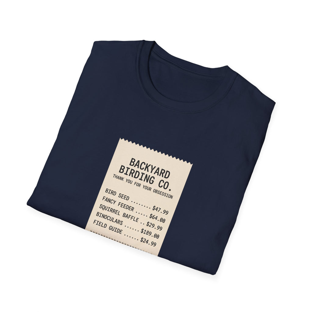Backyard Birding Co. Tee — “Total: Worth It” Birdwatcher T-Shirt