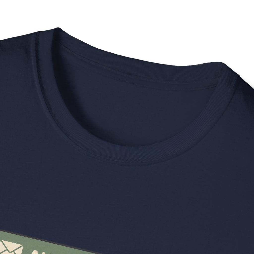 Out of Office Bird Watching T-Shirt — "Out of Office: I'm currently looking at a bird"