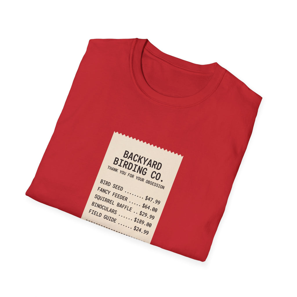 Backyard Birding Co. Tee — “Total: Worth It” Birdwatcher T-Shirt