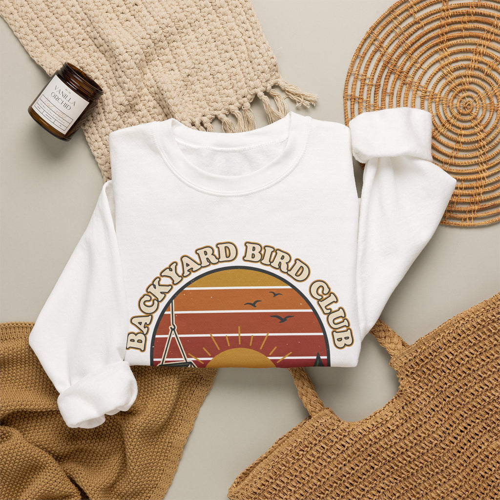 Backyard Bird Club Crewneck Sweatshirt – Retro Birding Club