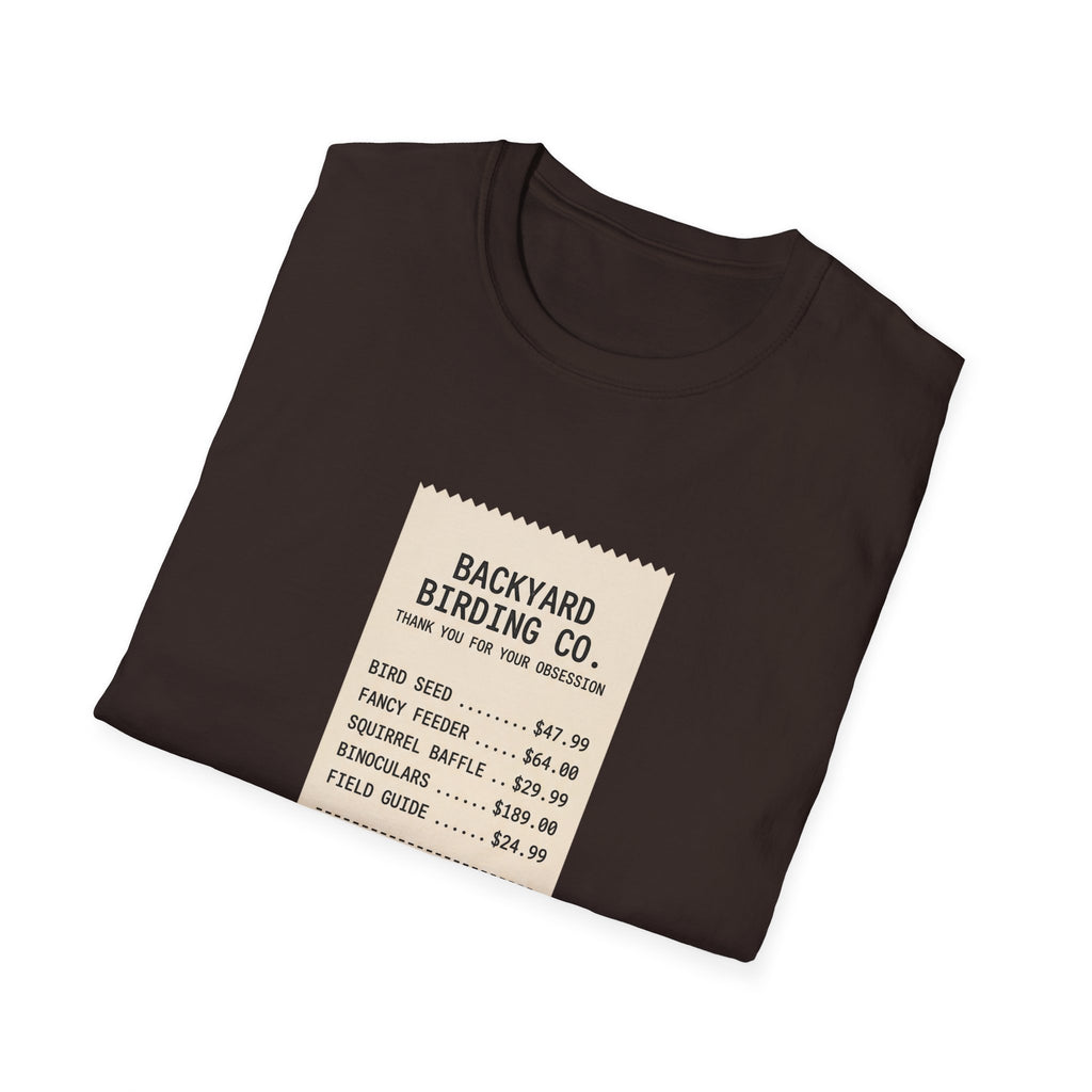 Backyard Birding Co. Tee — “Total: Worth It” Birdwatcher T-Shirt