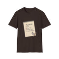 T-shirt with funny 'My Life List' notebook design checking off Pigeon, Pigeon again, Possibly a pigeon