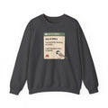 Crewneck sweatshirt with funny 'Out of Office' auto-reply design: I'm currently looking at a bird