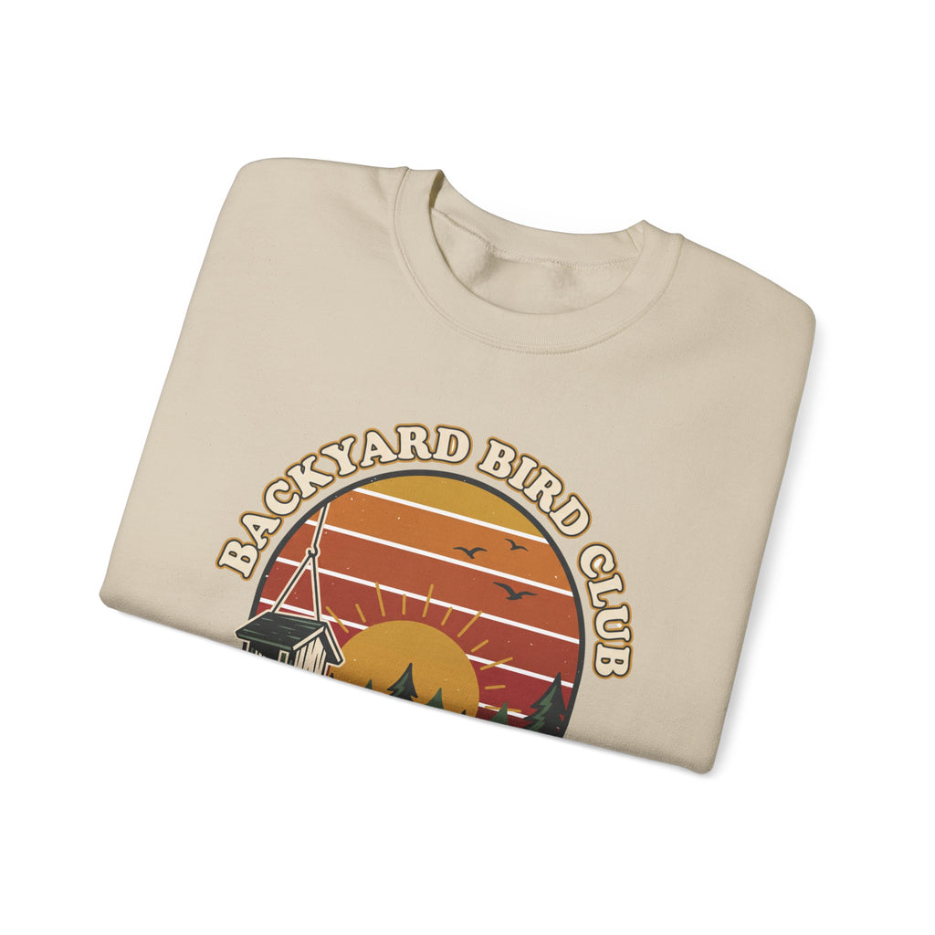 Backyard Bird Club Crewneck Sweatshirt – Retro Birding Club