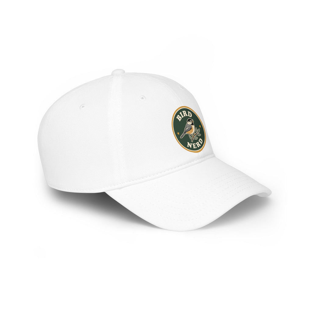 Bird Nerd Baseball Cap — Vintage Songbird Patch Hat