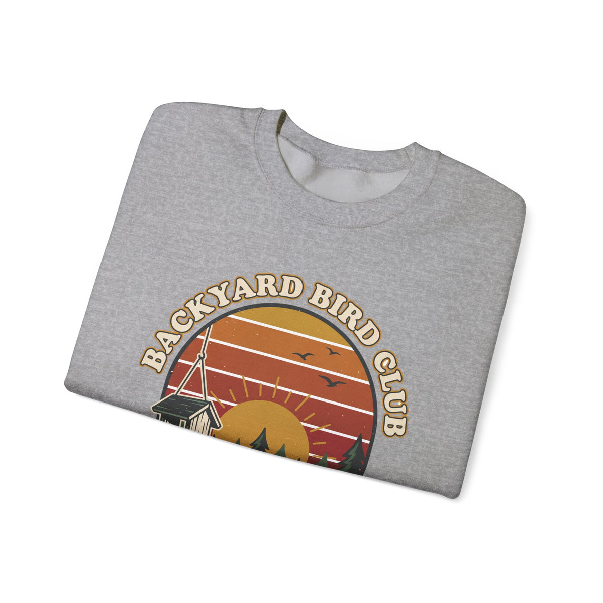 Backyard Bird Club Crewneck Sweatshirt – Retro Birding Club