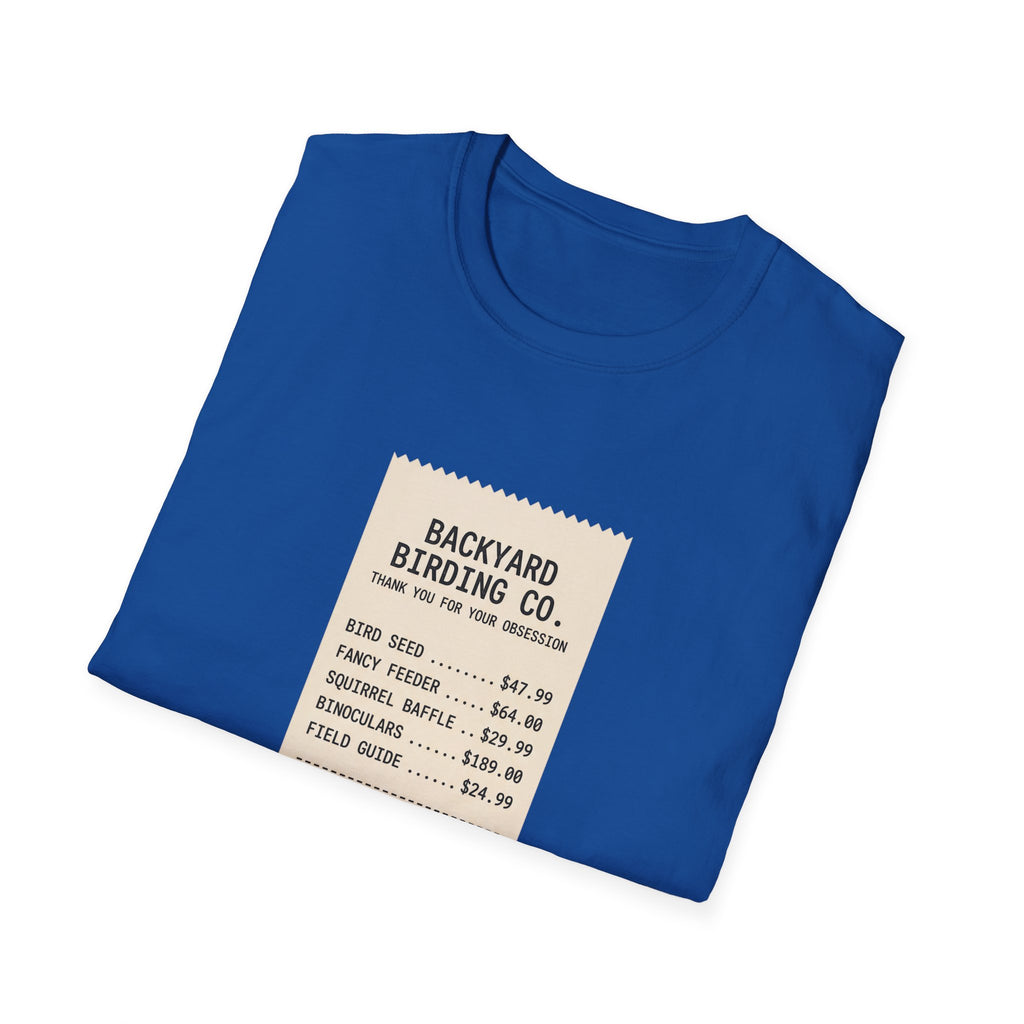 Backyard Birding Co. Tee — “Total: Worth It” Birdwatcher T-Shirt