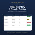 Retail Inventory & Reorder Tracker